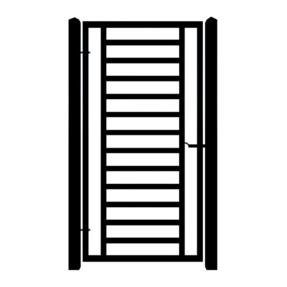 Metal side gate - The Camden - Gates and Fences UK