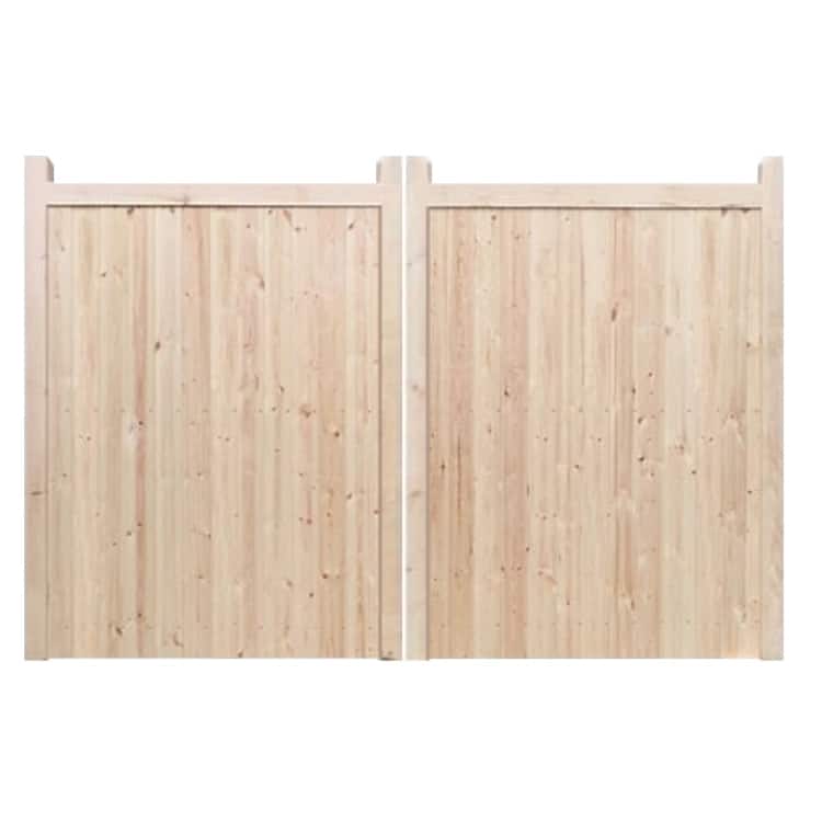Wooden-Driveway-Gate-The-Brentwood-