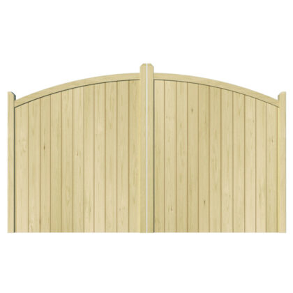Wooden Driveway Gate - The Chappelwood