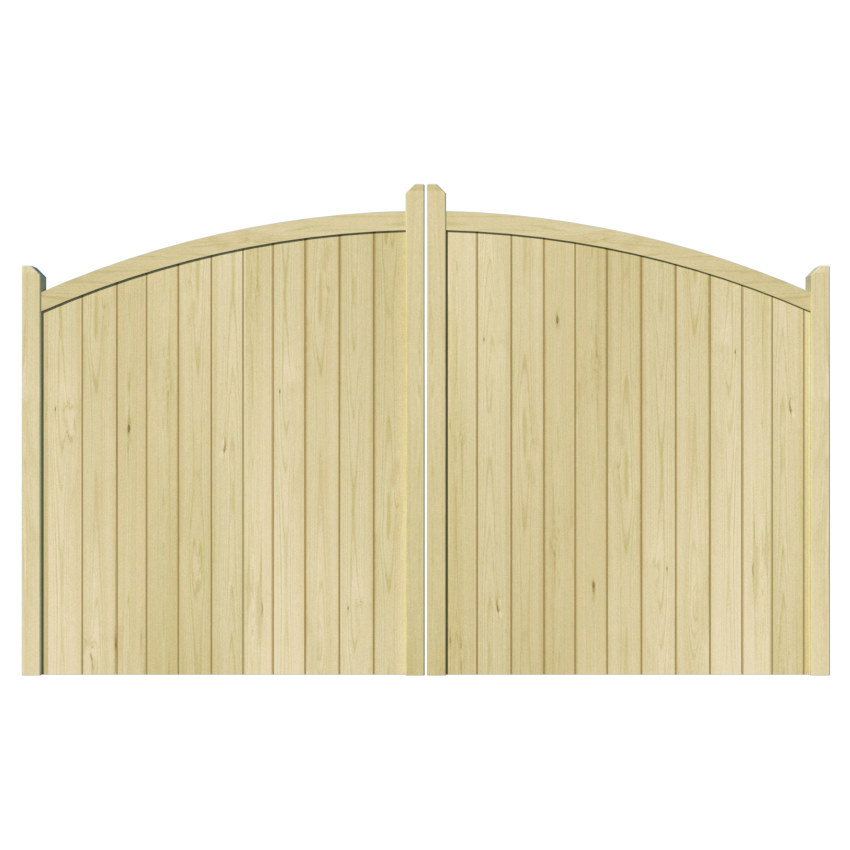 Wooden Driveway Gate - The Chappelwood