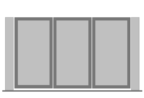 How to measure bi-fold framed driveway gates