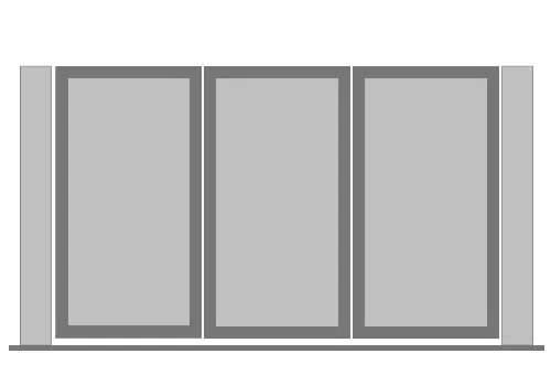 How to measure bi-fold framed driveway gates