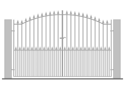 How to measure metal driveway gates