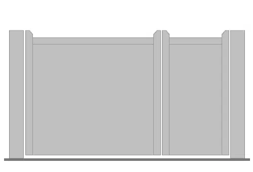 How to measure split driveway gates