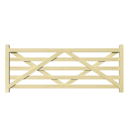 5 Bar Field Gate - Single