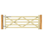 5 Bar Field Gate - Single - rear