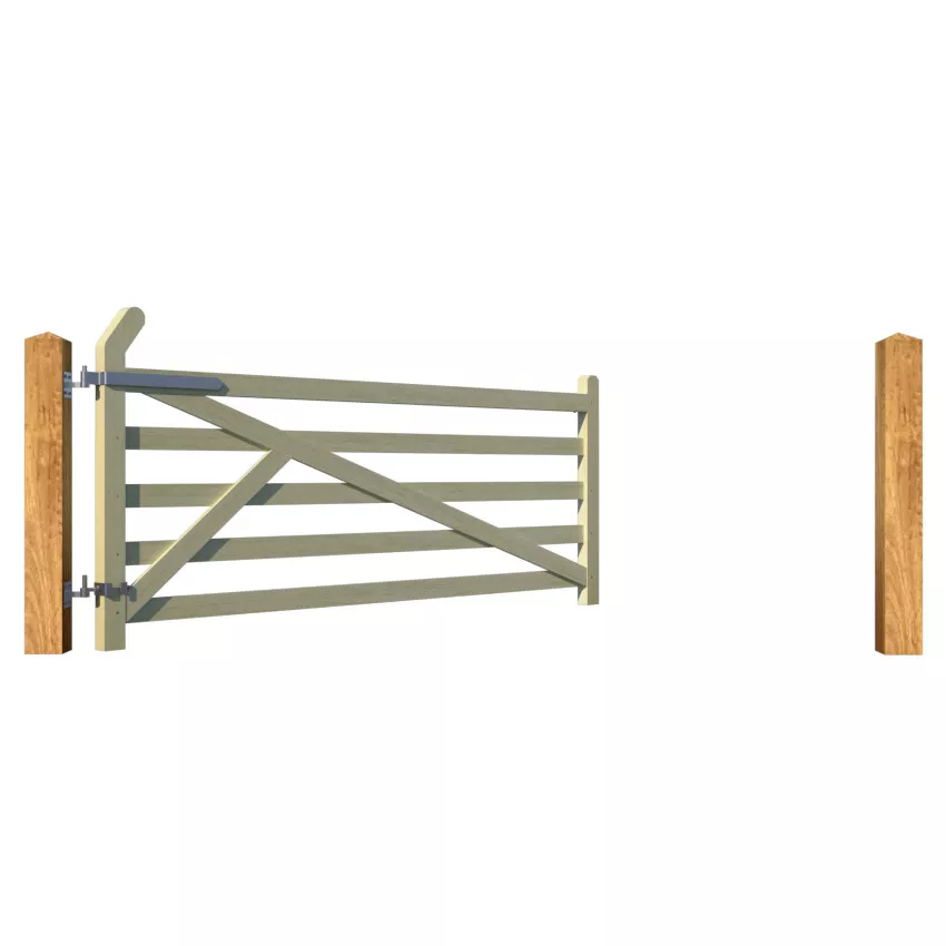Arch Top Field Gate - Image 2