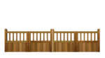 Bi-fold Gates - The Baywood