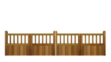 Bi-fold Gates - The Baywood