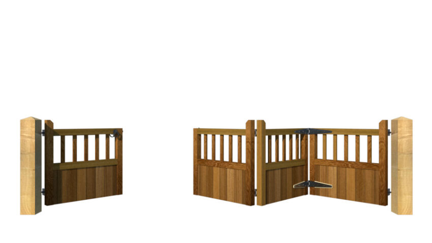Hardwood Bi-fold Gates, The Baywood - Image 7
