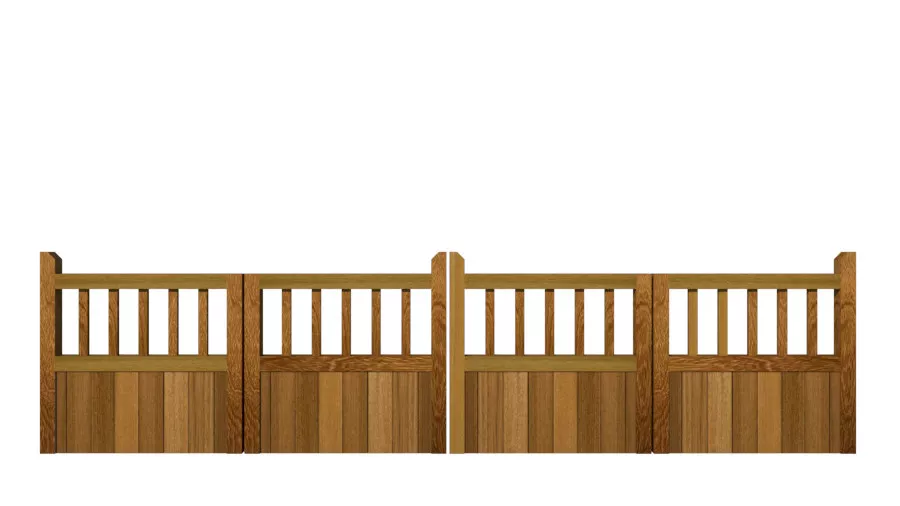 Bi-fold Gates - The Baywood