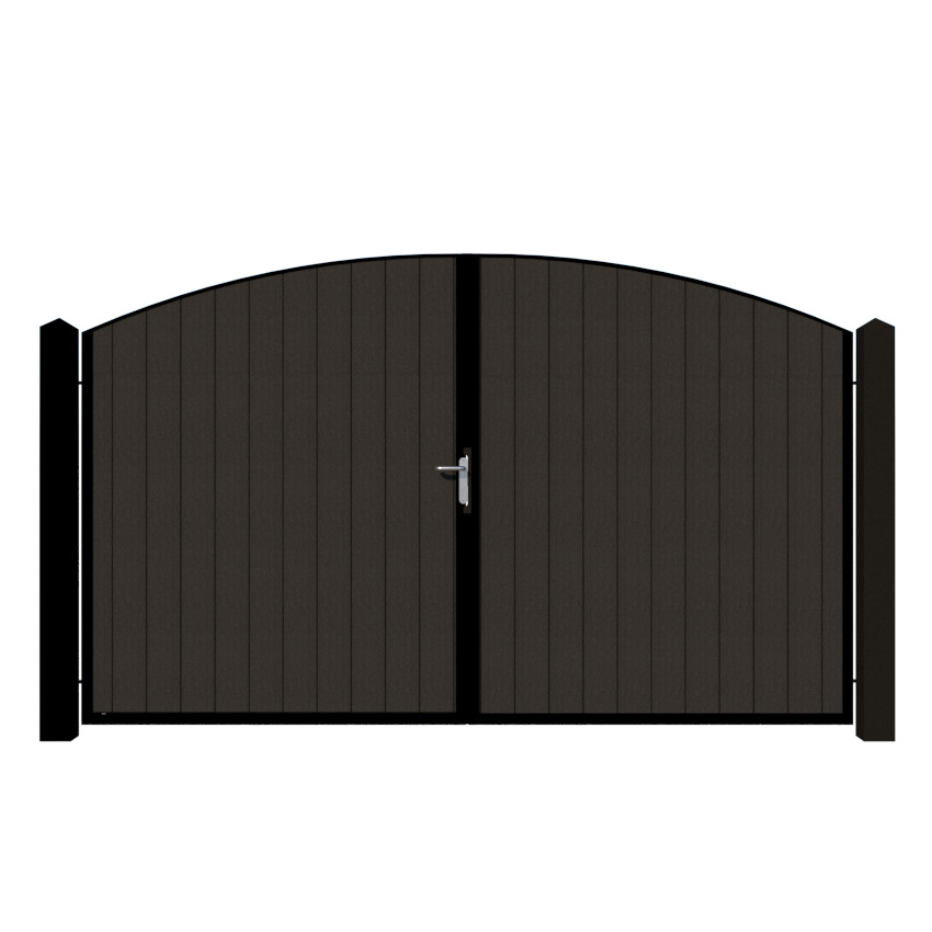 Composite Driveway Gate - The Kent - Anthracite Grey