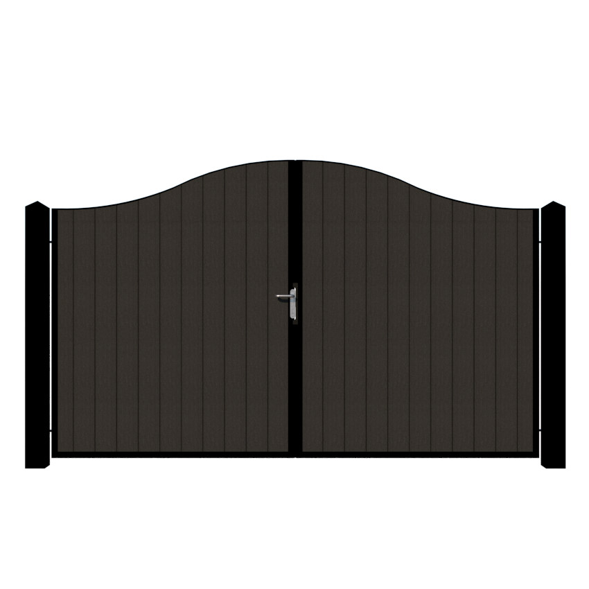 Composite Driveway Gate - The Shropshire - Anthracite Grey