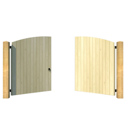 Driveway Gates - The Buckden - opening