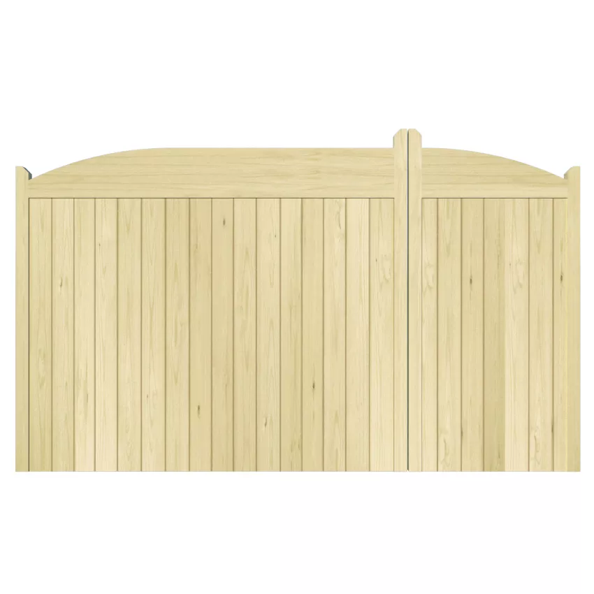Earlswood Pine Split Driveway Gate