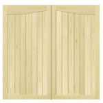 Garage Doors - Softwood - The Cirencester -