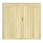 Garage Doors - Softwood - The Cirencester - front