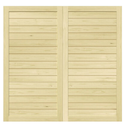 Garage Doors - Softwood - The Derby