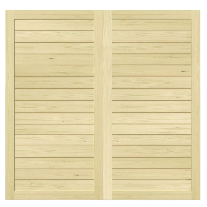 Garage Doors - Softwood - The Derby