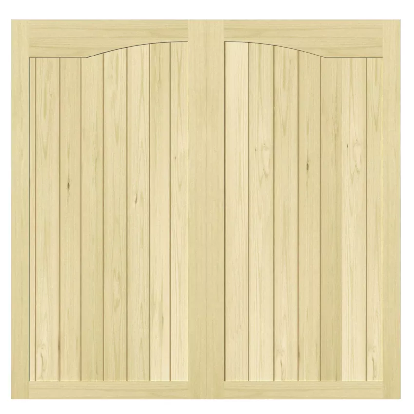 Garage Doors - Softwood - The Regent