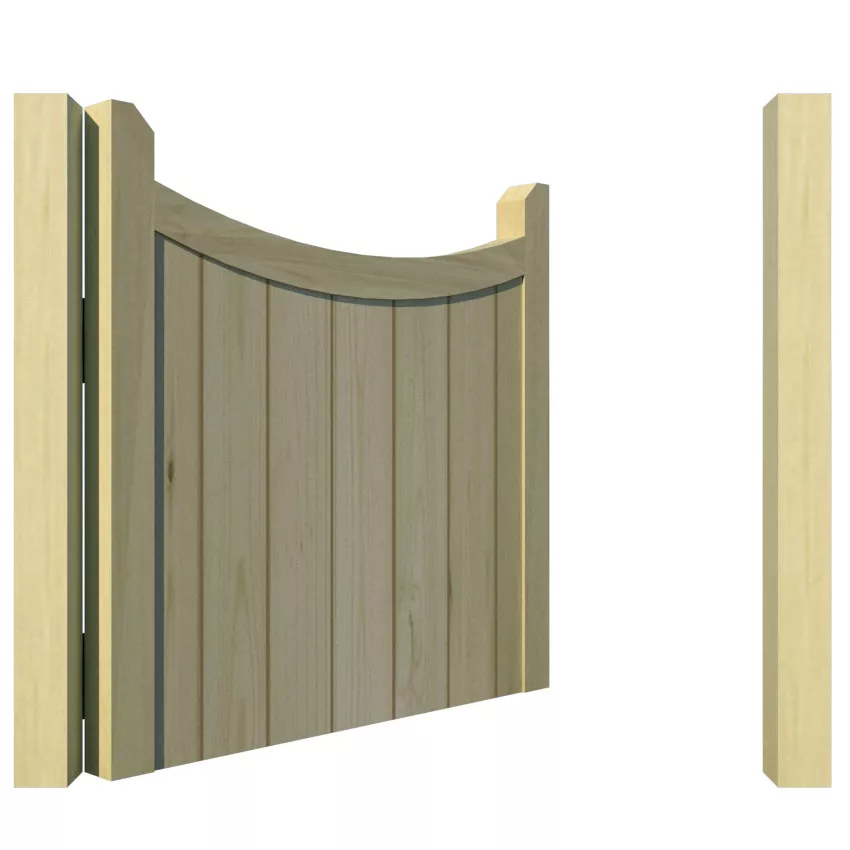 Garden Gates - The Hazelwood - open
