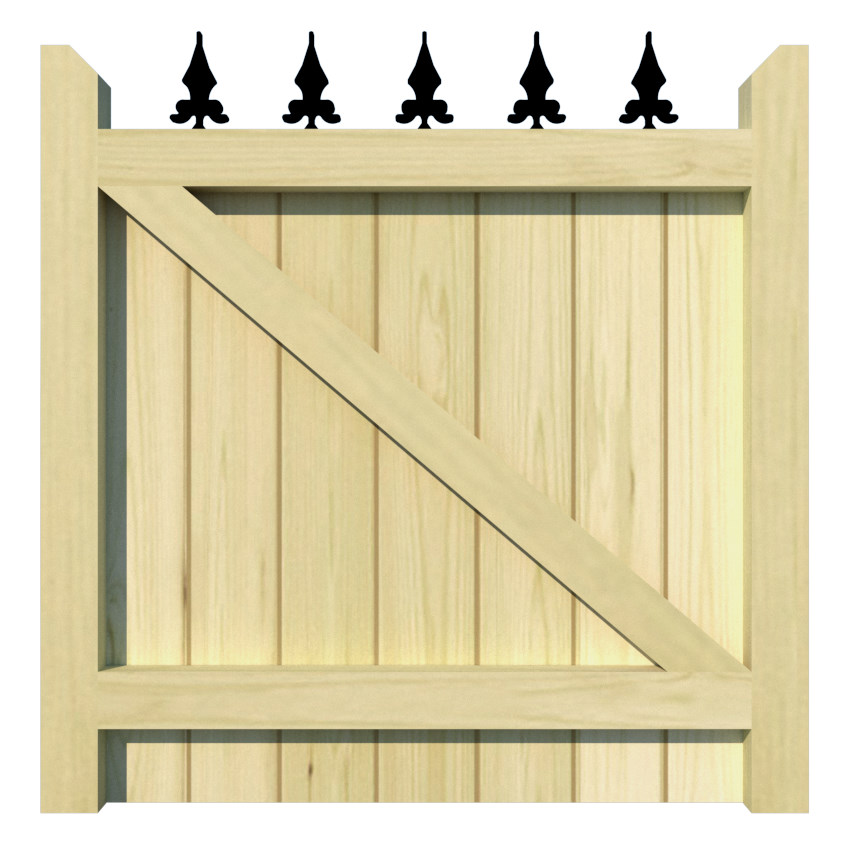 Garden Gates - The London - rear