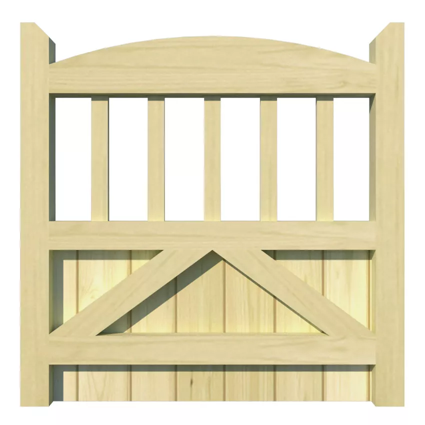 Garden Gates - The Redhill - rear