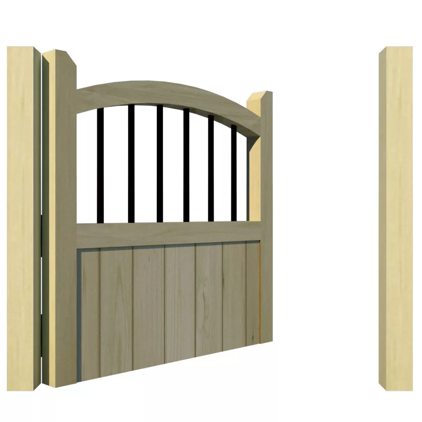 Garden Gates - The Woodbridge - open