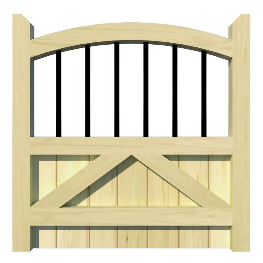 Garden Gates - The Woodbridge - rear