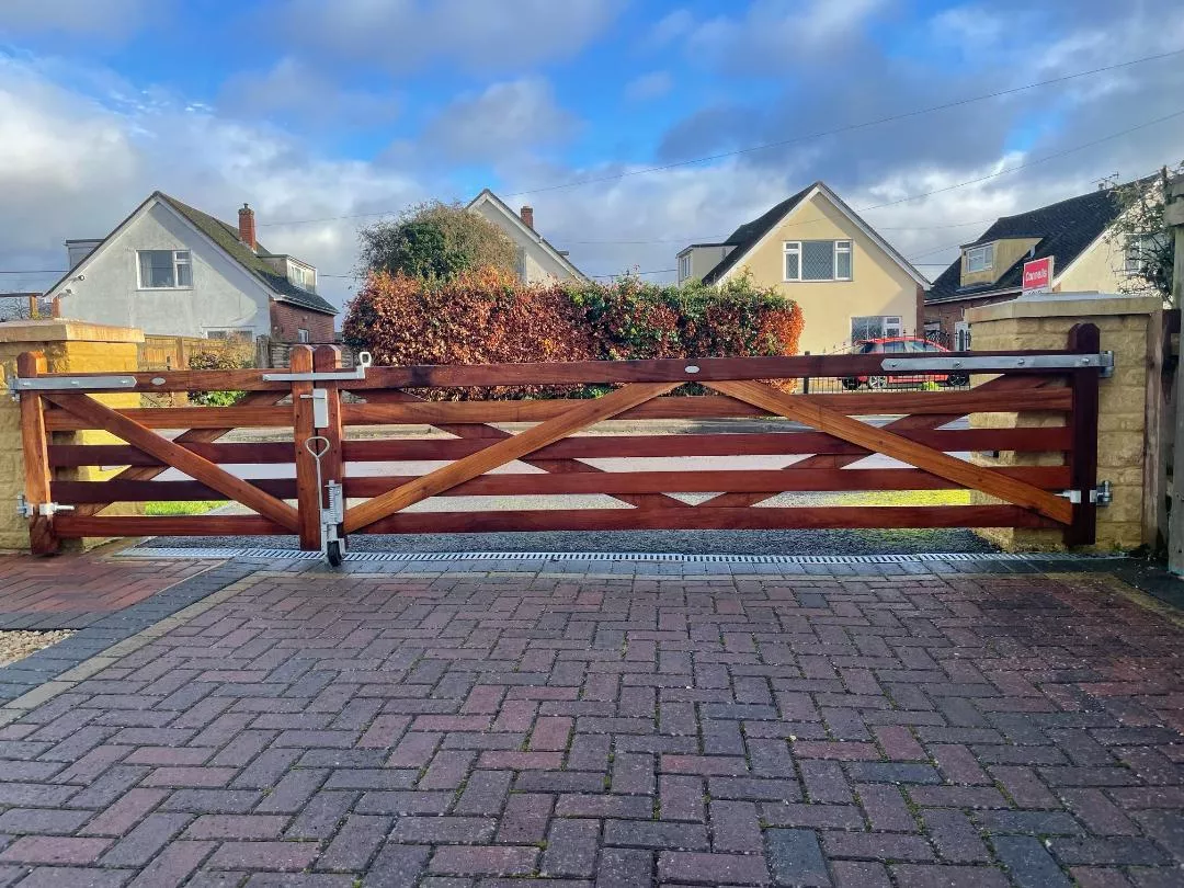 Hardwood Field Gate