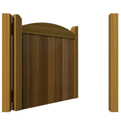 Hardwood Garden Gate - The Earlswood - open
