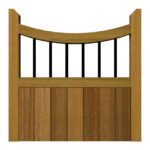 Hardwood Garden Gate - The Foxwood