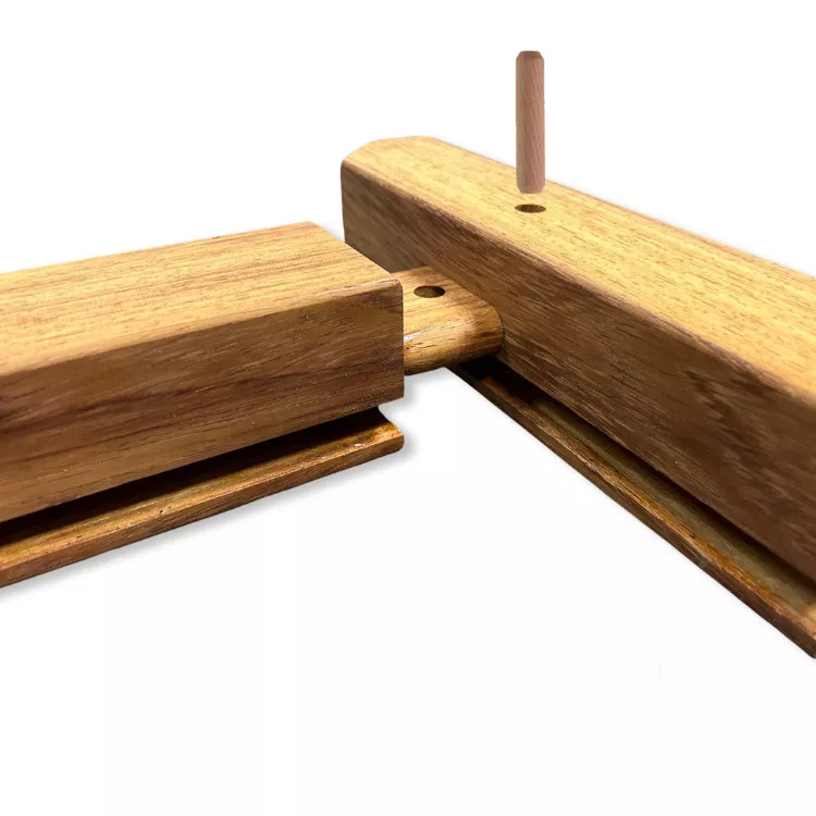 Hardwood Gate Joint - Mortise and Tenon