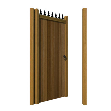 Hardwood Side Gate - London - opening