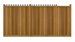 Hardwood Sliding Gate - The London