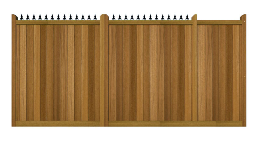 Hardwood Sliding Gate - The London