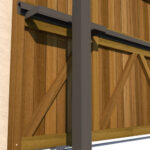 Hardwood Sliding Gate - The Pettswood - side 1