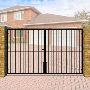 Metal Driveway Gate - Flat Top - The Cheltenham
