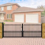 Metal Driveway Gate - Flat Top - The Darlington Low