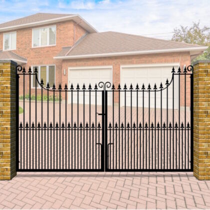 Metal Driveway Gate - The Chester Estate