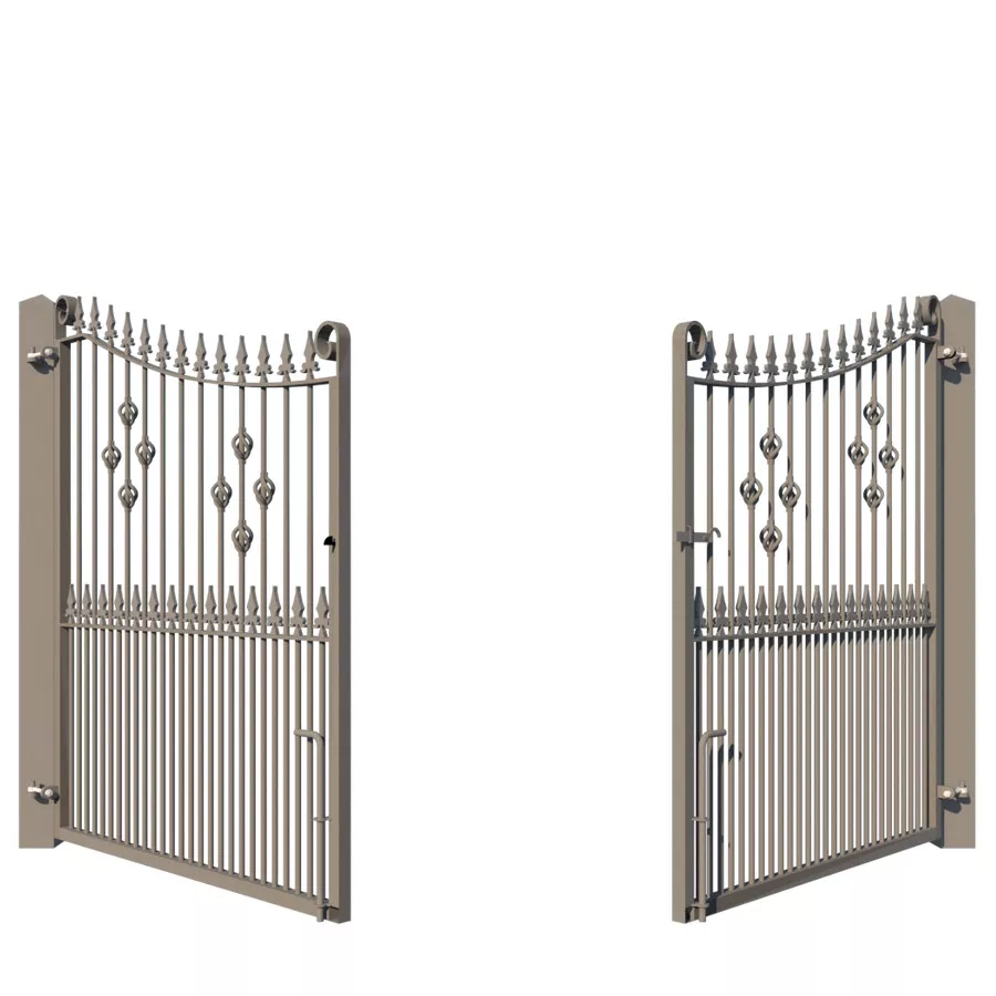 Metal Driveway Gate - The Knightsbridge