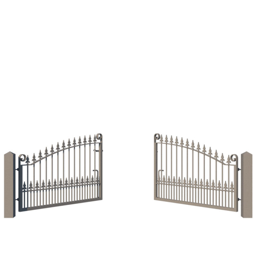 Metal Driveway Gates - Surrey Low - Image 2