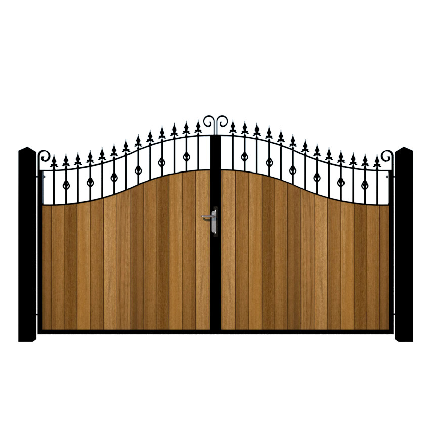 Metal Framed Driveway Gate - The Aberdeen