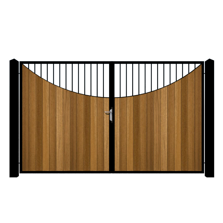 Metal Framed Driveway Gate - The Lyndhurst