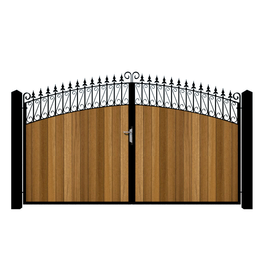 Metal Framed Driveway Gate - The Oxford