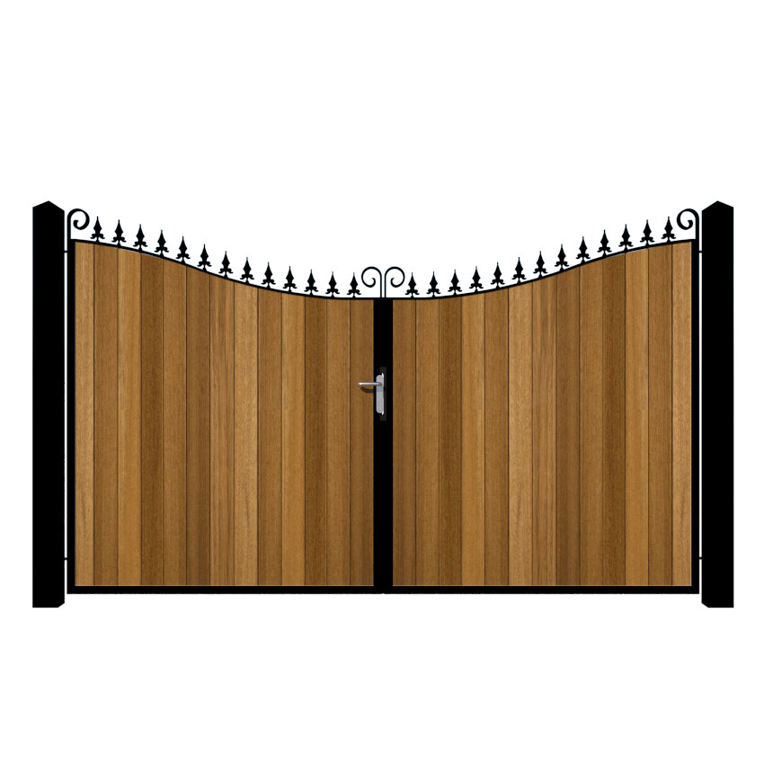 Metal Framed Driveway Gate - The Portsmouth