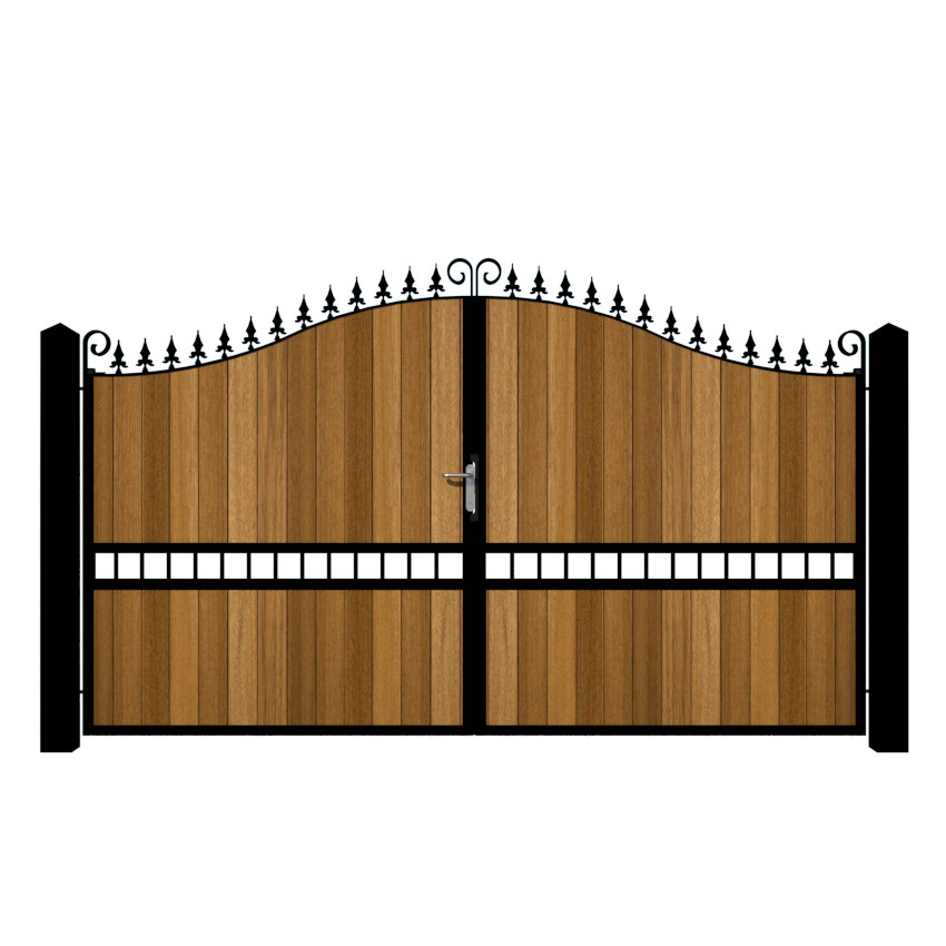 Metal Framed Driveway Gate - The Waltham Forest