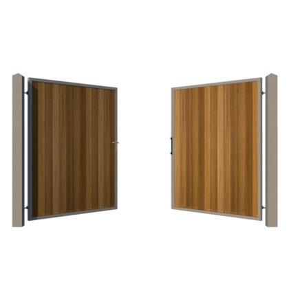 Metal Framed Driveway Gate - The York