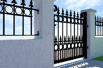 Metal Garden Gate - The Arundel set 2 - Gates and Fences UK