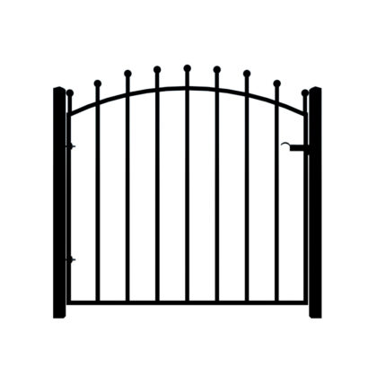 Metal Garden Gate - The Canterbury